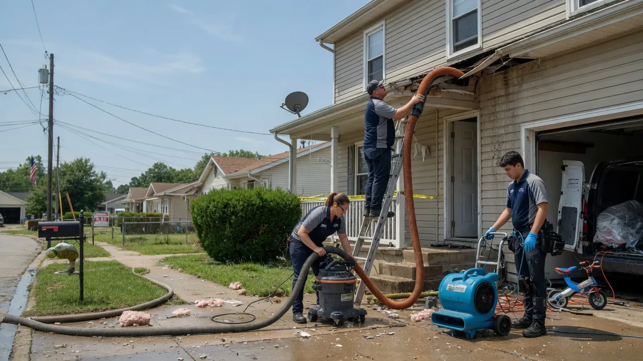 Water Damage Restoration in East Texas, PA near me